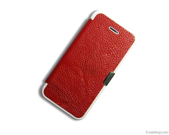 Leather machine protective  phone  case