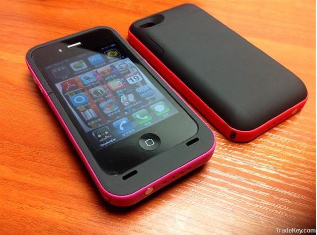 2000mAh Battery Case For iPhone 4/4s