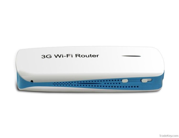 3G wifi router with power bank