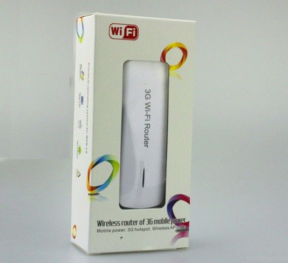 3G wifi router with power bank