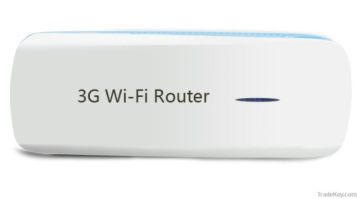 3G wifi router with power bank