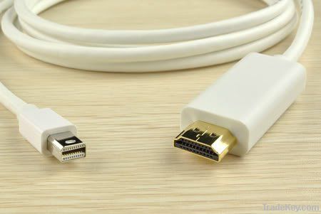 .8m Mini DisplayPort DP to HDMI cable For MacBook Pro Air