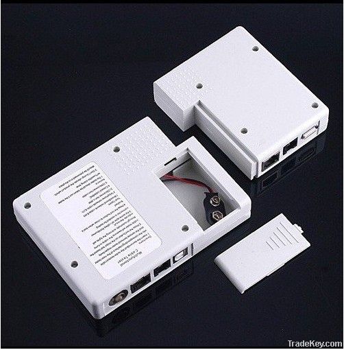 RJ45 RJ11 BNC 1394 4-in-1 USB LAN Phone Network Cable Tester Meter,