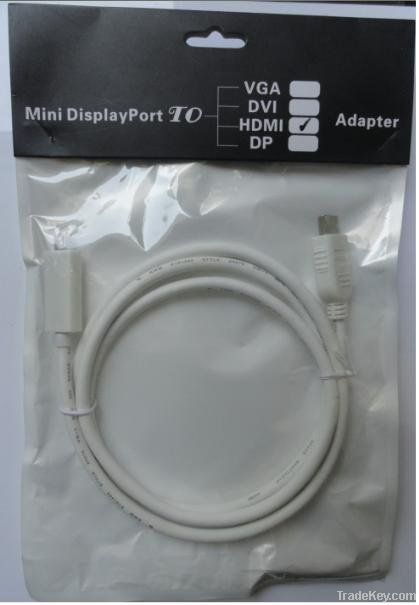 3 Meters Mini DisplayPort DP to HDMI Cable Adapter Converter For MacBo