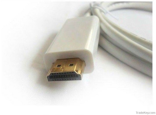 1.8M/6FT Mini DisplayPort DP to HDMI Cable Adapter Converter For MacBo
