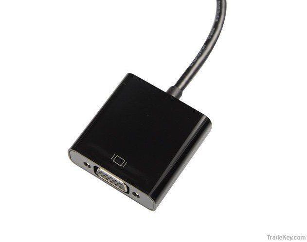 HDMI Male to VGA Female Cable Adapter Converter HD Conversion Cable