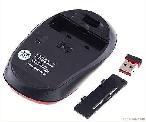 Wireless Portable Optical Mouse USB Receiver RF 2.4GHz For Laptop PC