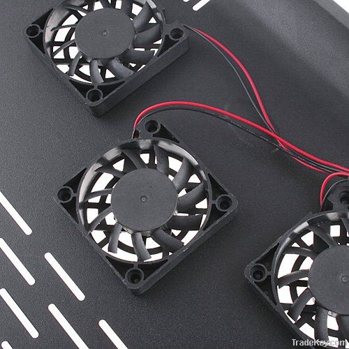 3 FANS USB NOTEBOOK LAPTOP ALUMINIUM COOLER COOLING PAD