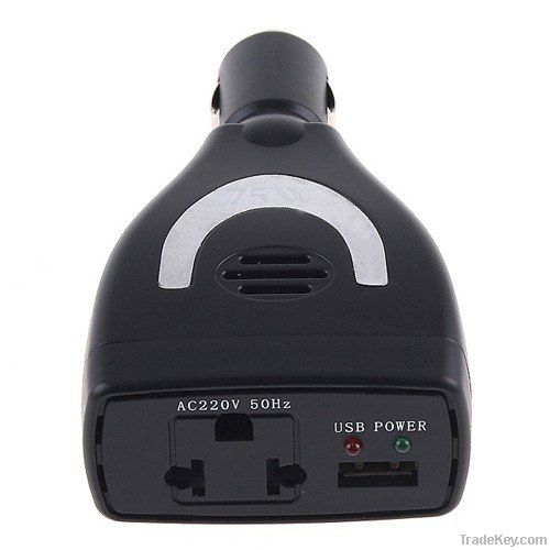 Car inverter charger Power adapter 75W Car Power Inverter Charger