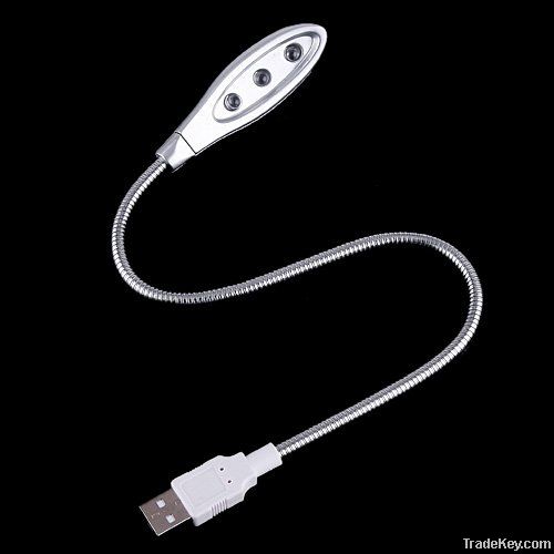 3LEDs USB Snake Light Lamp for PC and LAPTOP