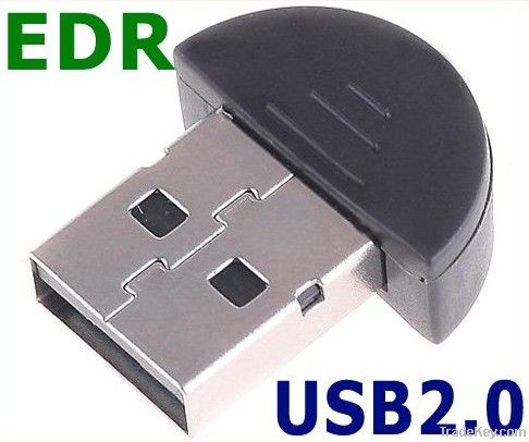 Smallest 2.0 Mini USB Bluetooth Adapter V2.0 EDR USB Dongle