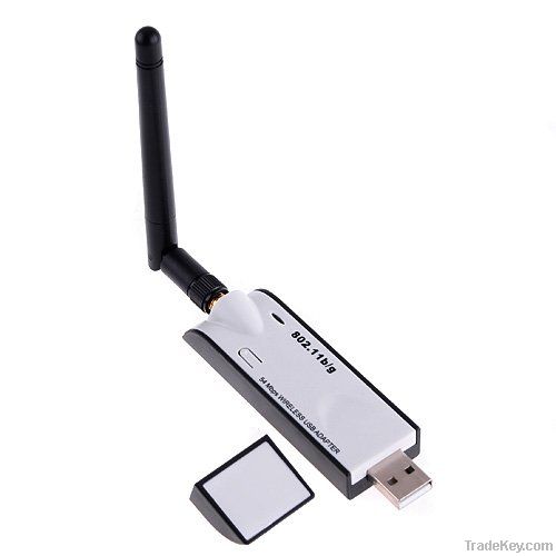 54M IEEE802.11 B/G USB Wireless Adapter Network Convertor Wifi Lan Ada
