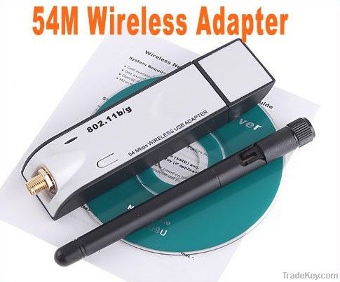 54M IEEE802.11 B/G USB Wireless Adapter Network Convertor Wifi Lan Ada