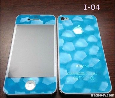 candy color cell phone accessorie screen proterctor for ip4s phone