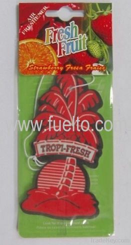 Palm Tree Paper Air Freshener For Promotion And Advertisement