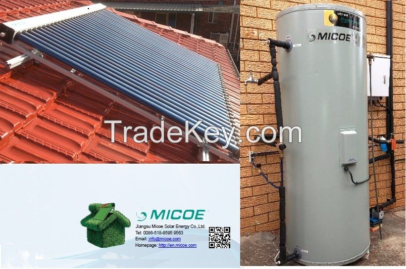 Australian approved solar hot water system