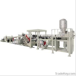 PE sheet extrusion line