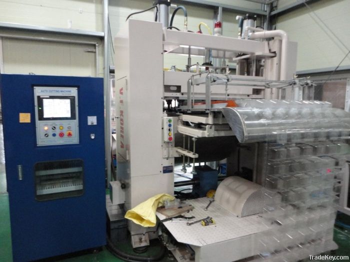 Used Servo Motor Driving Plastic Thermoforming machine