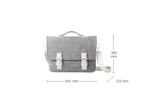 Wool felt bag - Dual