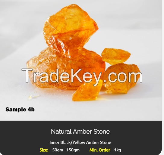 Natural Amber Stone rough  for Sale