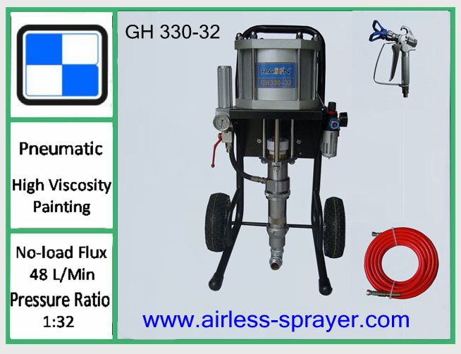 pneumatic airless paint  sprayer