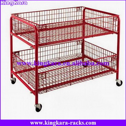 Trolley table promotional stand