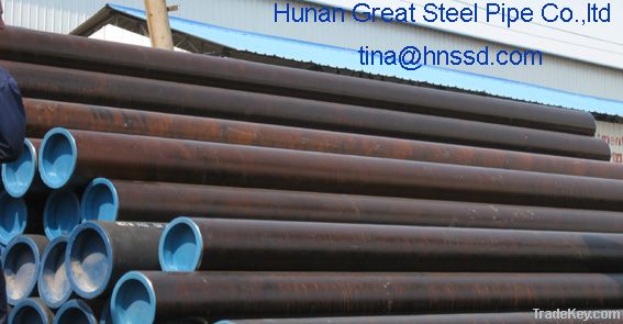 SMLS steel pipes for liquid transport