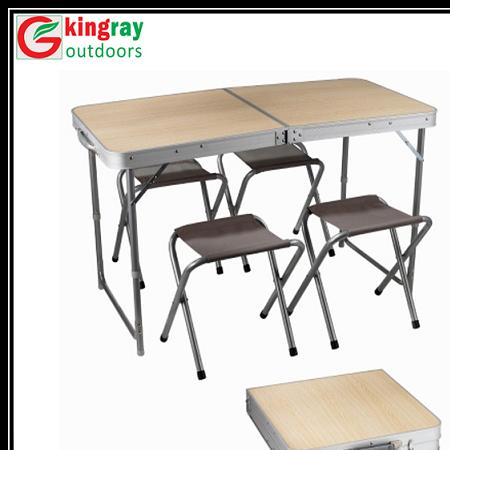 folding table chair set