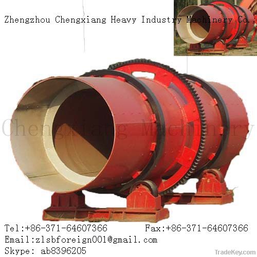 Rotary drum granulator of compound fertilizer equipment