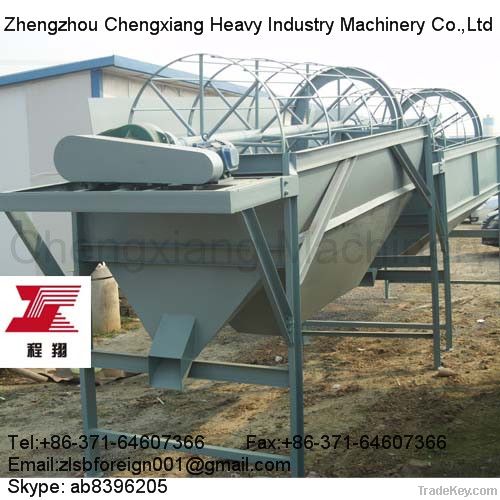 Screen equipment of fertilizer manure machine