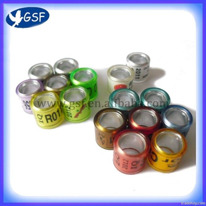 2012 Hot sale colorful pigeon ring products