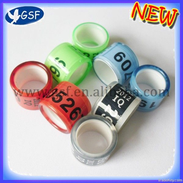 2013 latest version fashion promotion new style racing pigeon rings