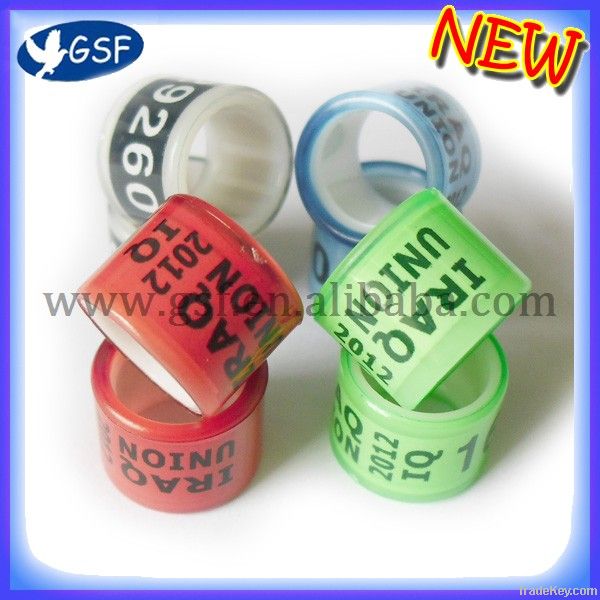 2013 latest version fashion promotion new style racing pigeon rings