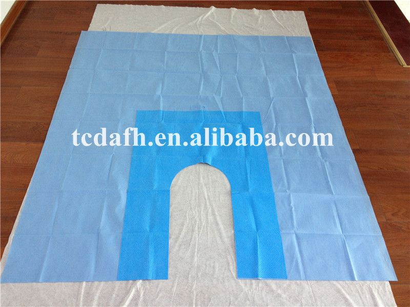 Surgery Adhesive Split U Drape