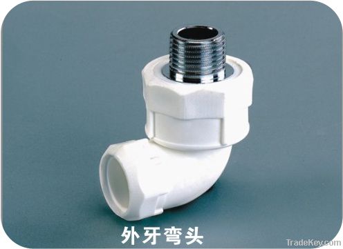 PPR Male Thread Elbow for cold and hot water