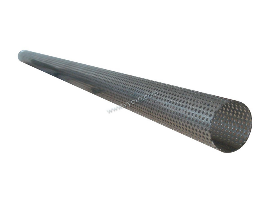stainless steel perforated pipe/tube for exhaust system
