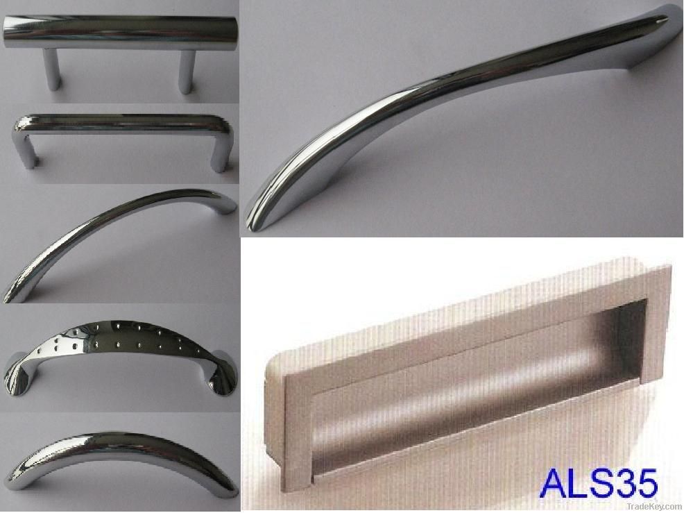 zinc alloy recessed door handle/drawer handle/pull handle