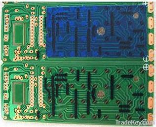 Singe side PCB with Peelable Mask and Carbon Oil