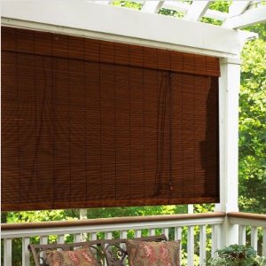 100%bamboo Slat Simple-color mouldproof Bamboo Blind A-2