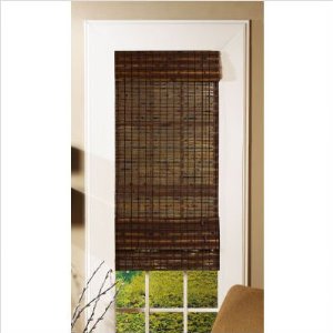 100%bamboo Slat Simple-color mouldproof Bamboo Blind J-7