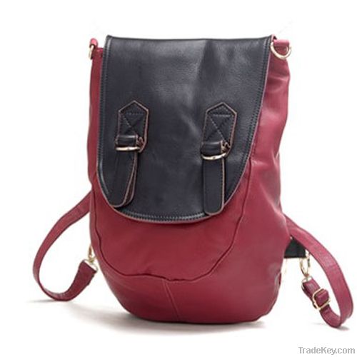 beautiful PU backpack bag