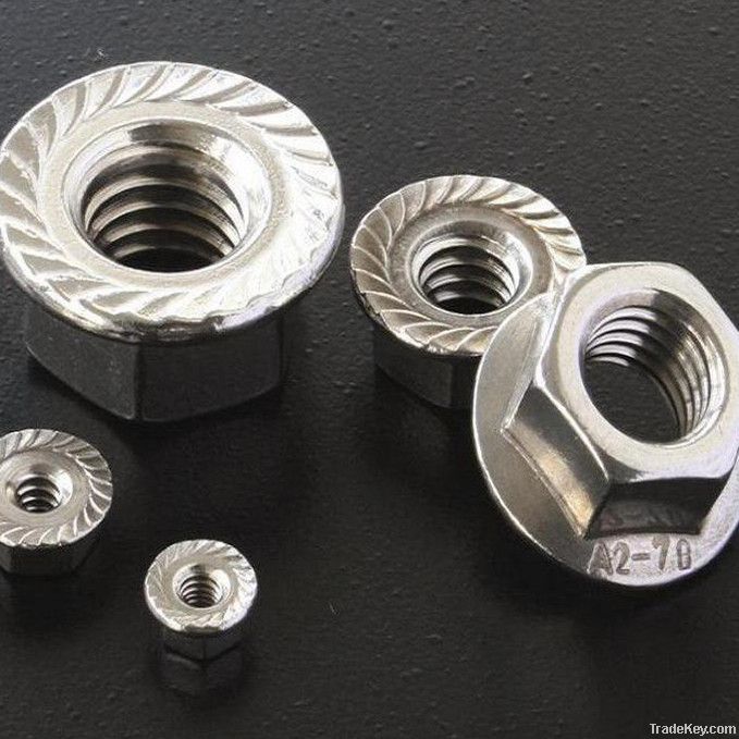 Standard hex flange screws