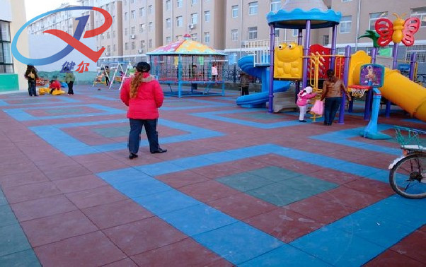 Rubber Flooring Tiles for Playground