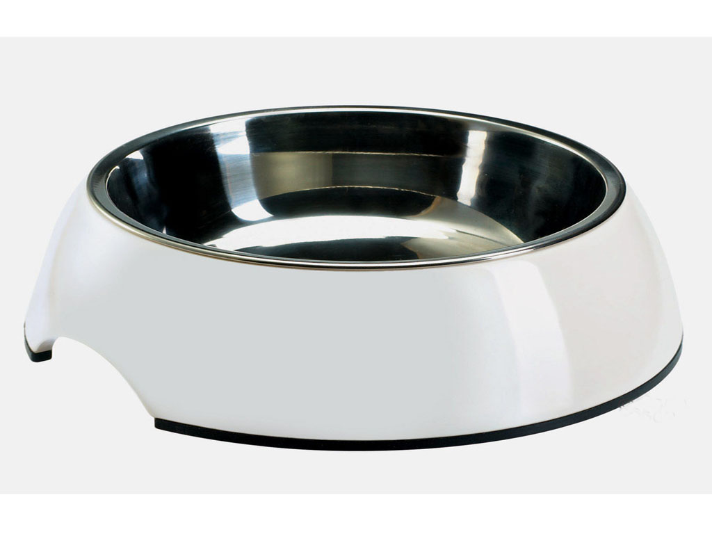 melamine round pet bowls