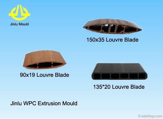 PVC/WPC louvre blade extrusion mould China mould