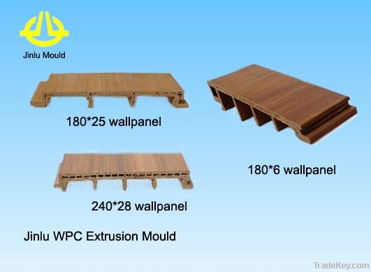 WPC PVC wallpanel extrusion mould China mould
