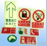 Photoluminescent Safety Signs