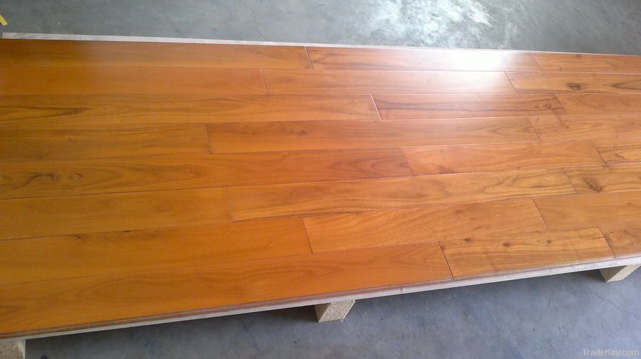 Chinese teak hardwood flooring