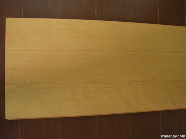 Solid Maple hardwood flooring