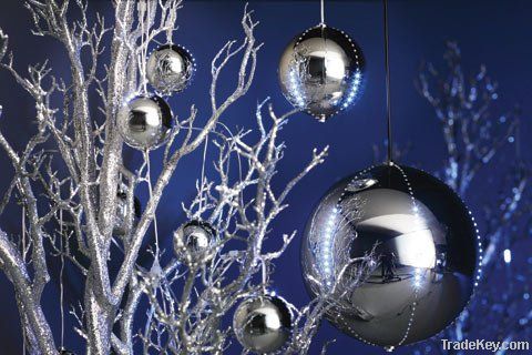LED snowball ornament